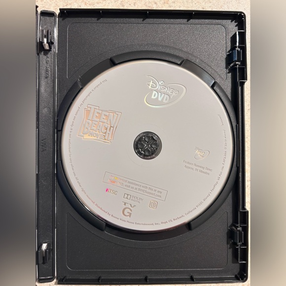 Disney's Beach Adventure DVD with Blue and Yellow Accents - Picture 2 of 3